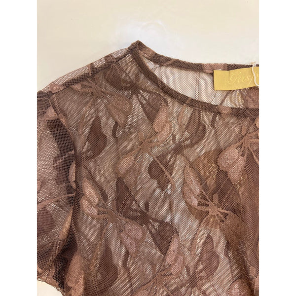 Gaspar Bonn blouse light taupe