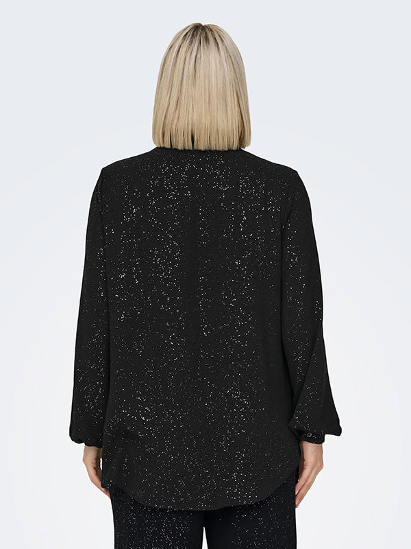 Only Carmakoma Josee Metta lifeshirt black