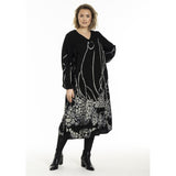 Gozzip Malene dress black
