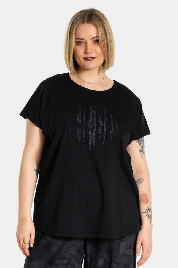 Gozzip Bianca t-shirt black