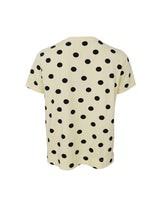 Black Colour Zelda t-shirt butter yellow dot