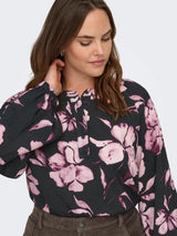 Only Carmakoma Linka O-neck Top Black