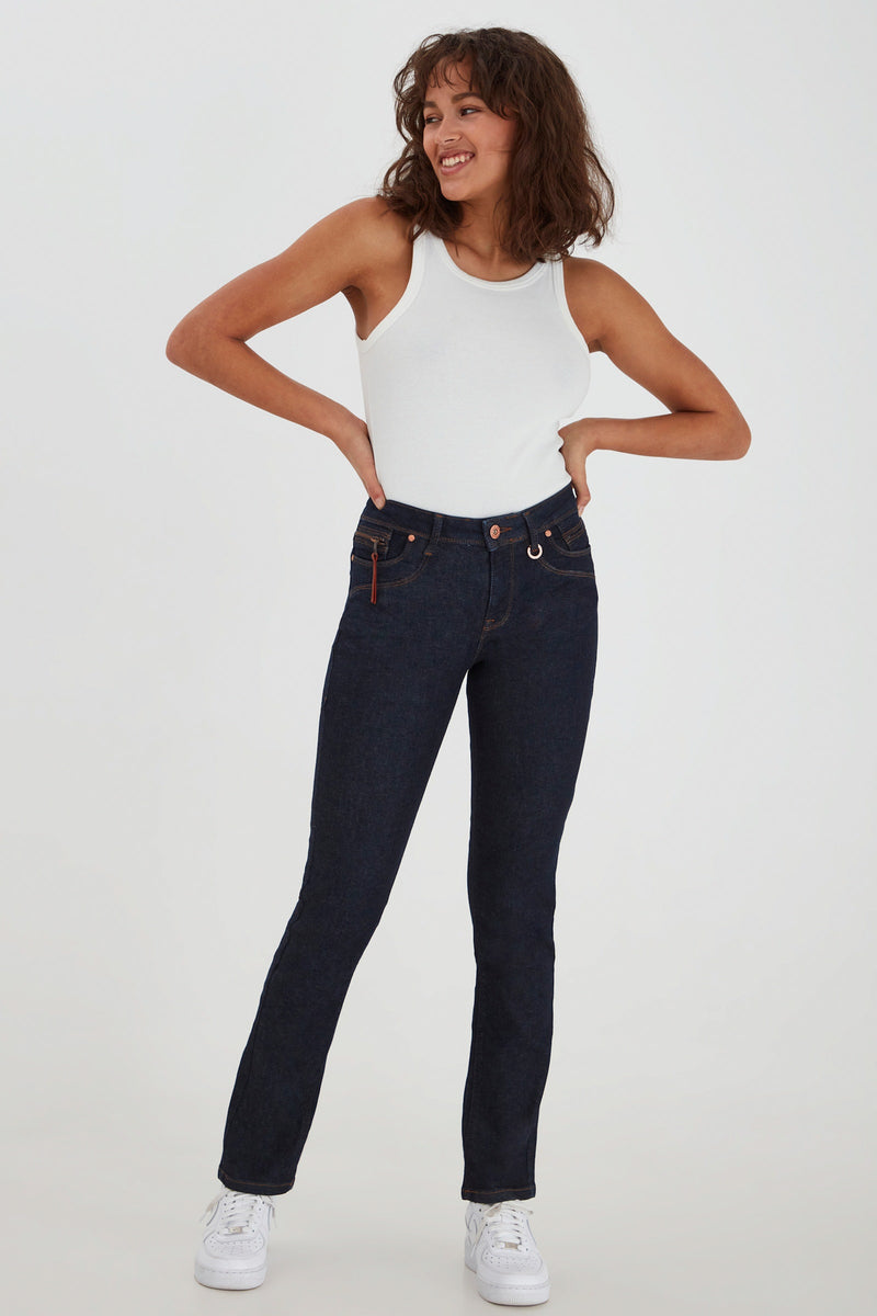 Pulz Karolina jeans straight unwashed