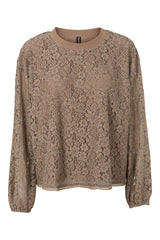 Prepair Claire blouse coffee latte