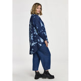 Gozzip Selma tunic printed denim blue