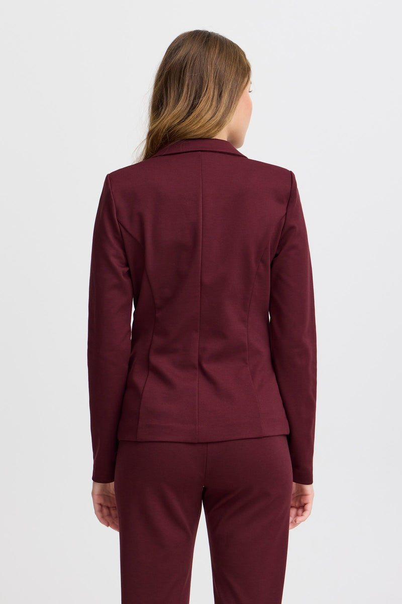 Ichi Kate blazer bordeaux port royale