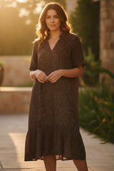 Ofelia Mio Dress Brown