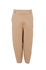 Black Colour Beate barrel pant sand