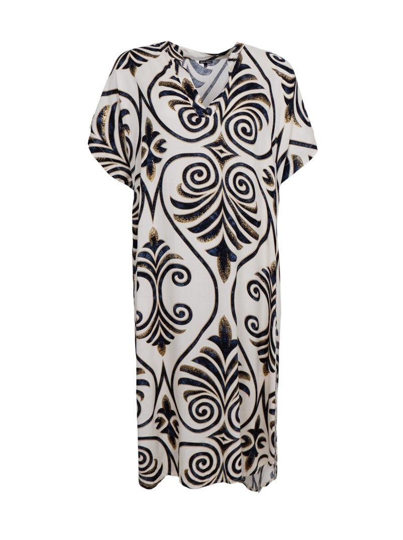 Black Colour Stella short dress malaka white