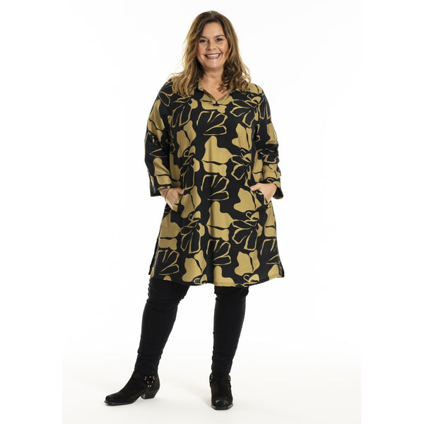 Gozzip Maylin tunic black-brass