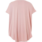 GOZZIP Gitte t-shirt with print Peach rose