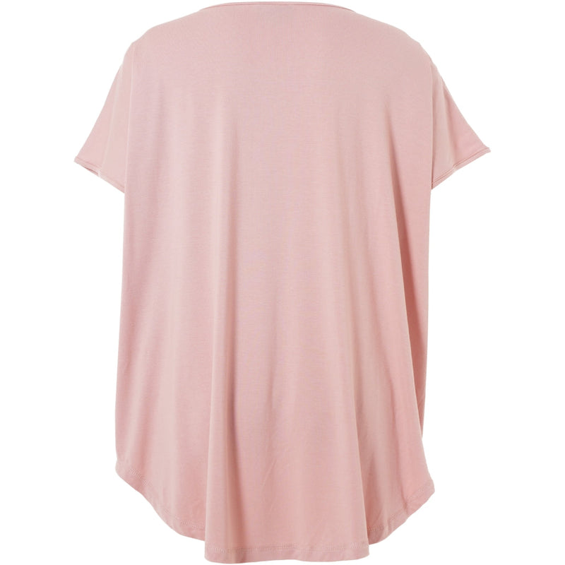 GOZZIP Gitte t-shirt with print Peach rose