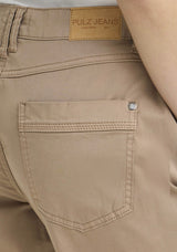 Pulz Evelyn pants straight dune/sand