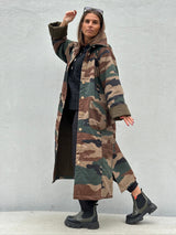 Gaspar Champagne Camo coat camouflage