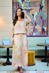 Black Colour Luna Regular Skirt Poppy Rosa