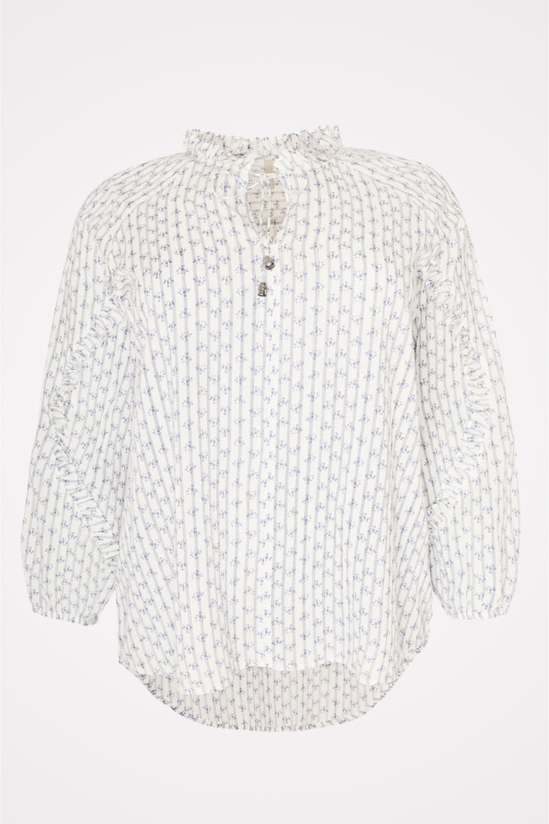 Cassiopeia Almitta Blouse Blue Combi