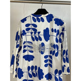 Gaspar Mumbai lace dress blue