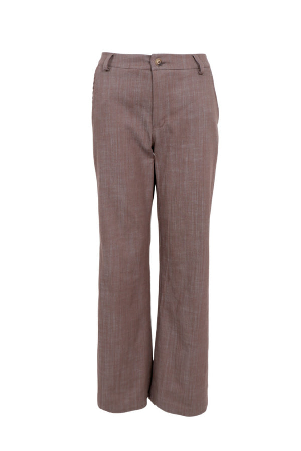 Black Colour Box pant nougat