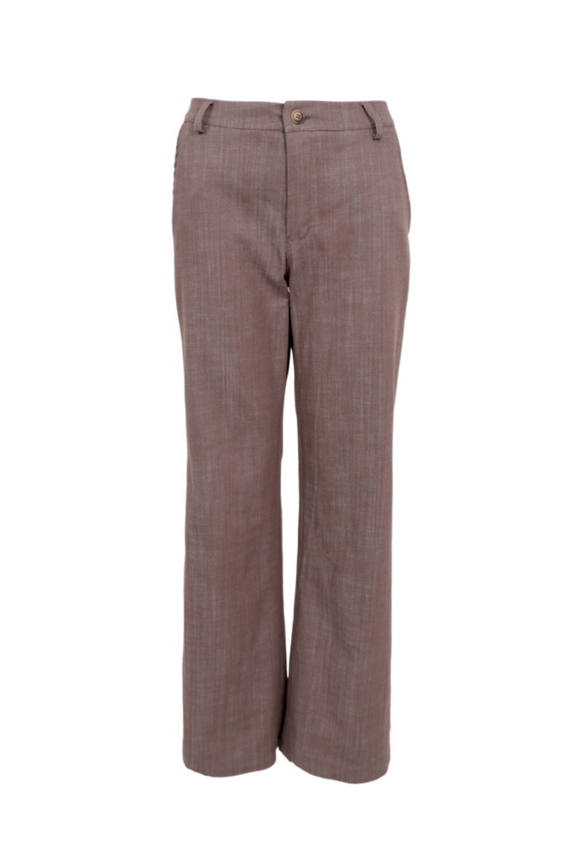 Black Colour Box pant nougat