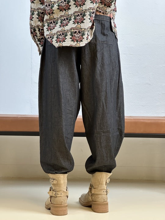 Gaspar Colorado denim pant black