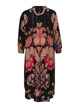 Gozzip Valdis dress with pink print
