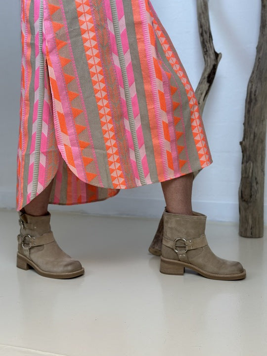 Gaspar Miami kaftan pink