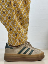 Gaspar Colorado flower pant yellow