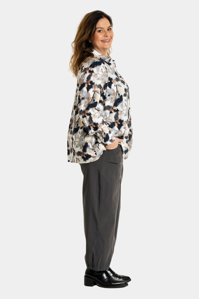 Gozzip Karina shirt multi colour print