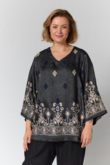 Gozzip Else-Marie blouse black board