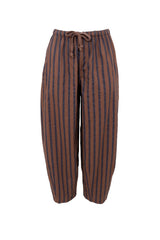 Black Colour Mallu barrel pant espresso