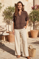 Prepair Alice blouse brown