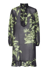 Love & Divine love1449 dress green leaf
