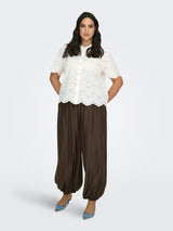 Only Carmakoma Camille harem pant chokolate martini