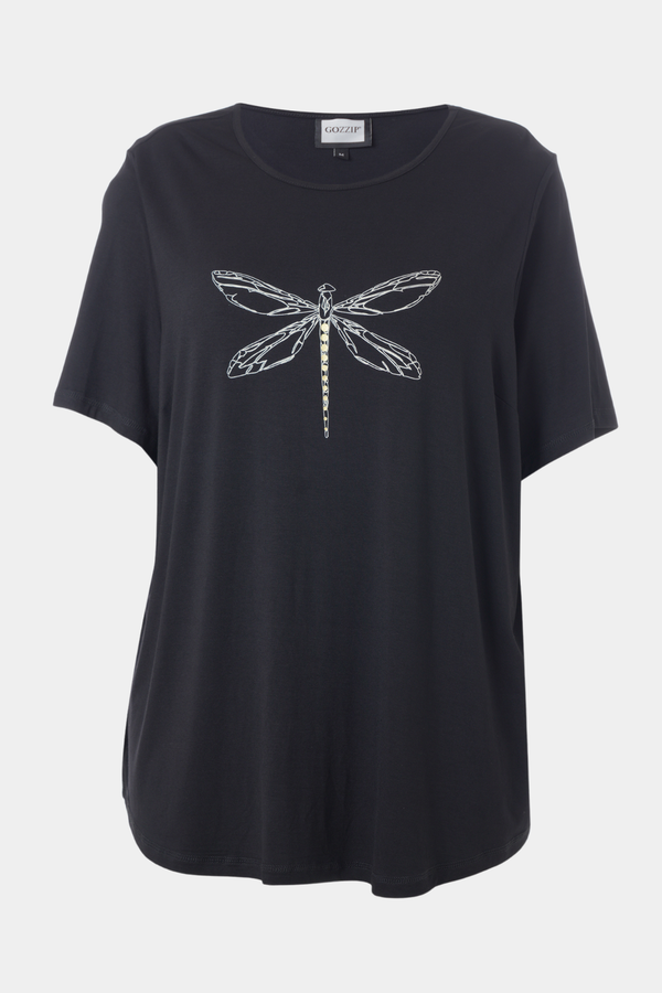 Gozzip Birka T-shirt Black