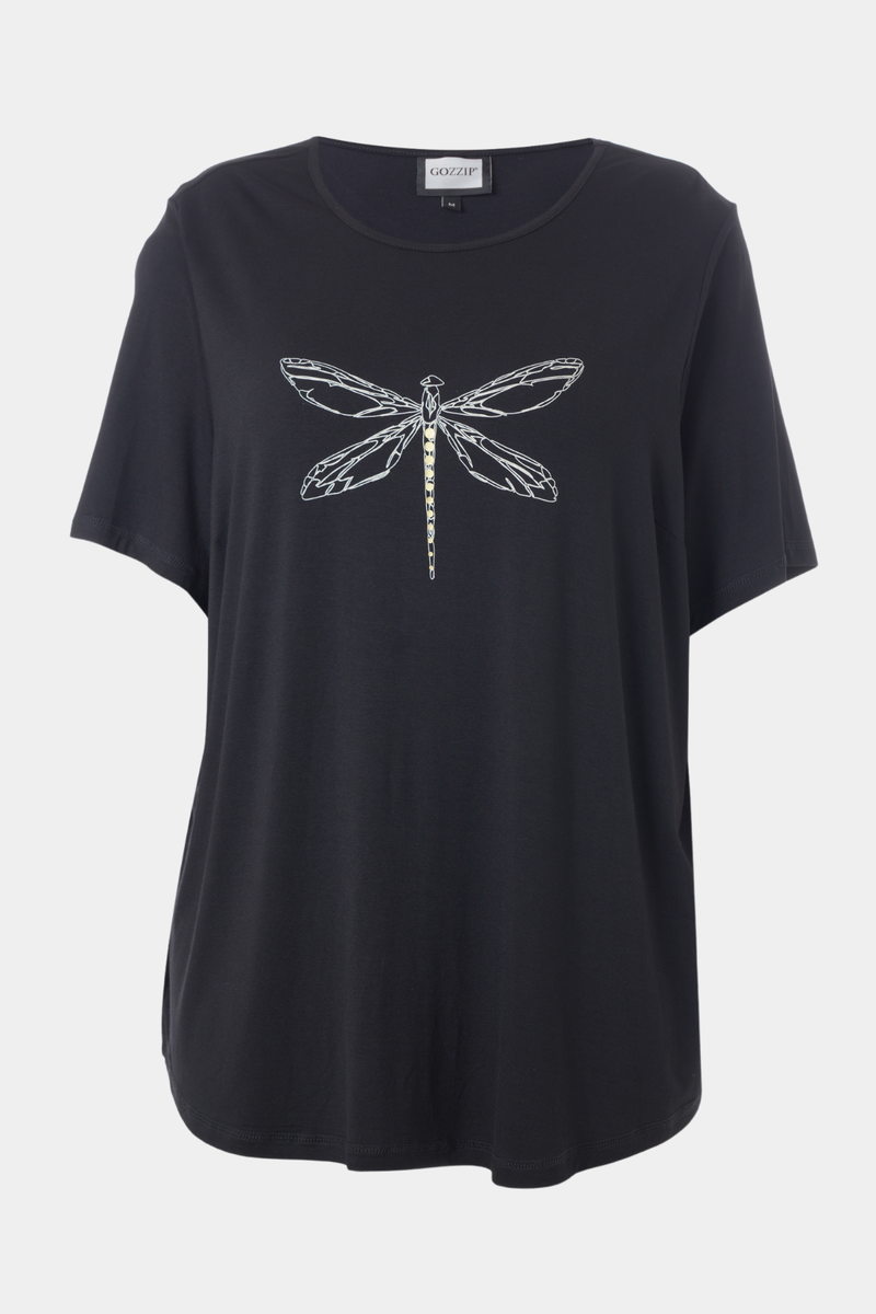 Gozzip Birka T-shirt Black