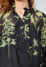 Love & Divine love1457 shirt green leaf