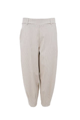 Black Colour  Milano barrel pant kit stripe