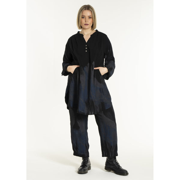 Gozzip Violet tunic black