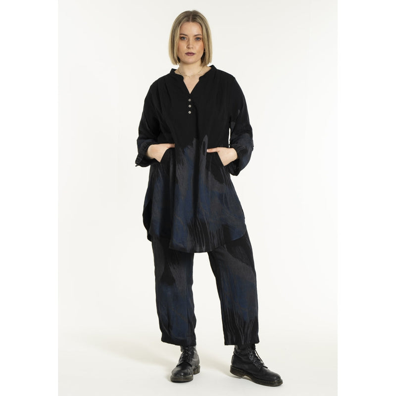 Gozzip Violet tunic black