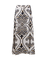 Black Colour  Stella skirt malaka white