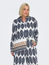 Only Carmakoma Havana shirt cloud dancer