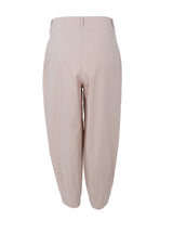 Black Colour Beate barrel pant beige