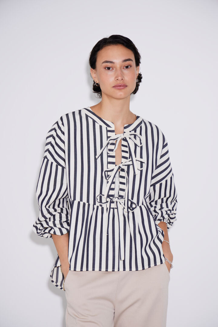 Ichi Linda blouse stripe