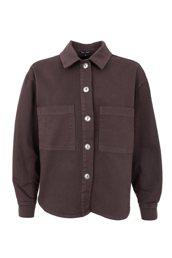 Black Colour Tully jacket coffee