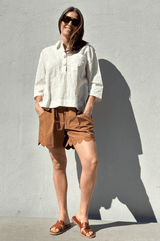 Gaspar Porto broderi anglaise offwhite