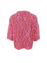 Black Colour Jessa multi jumper pink