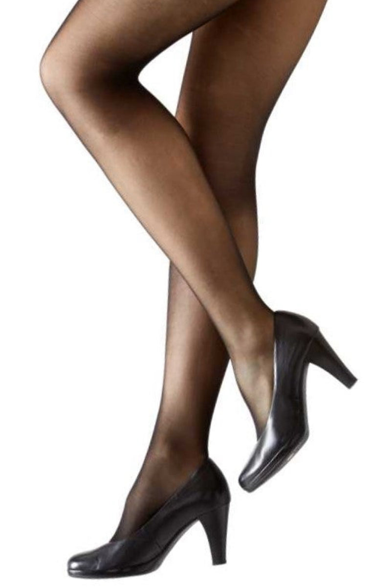 Festival Amalie nylon strømpebuks sort 15 den