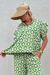 Gaspar Jada Blouse Green