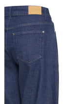 Pulz jeans Anni barrel leg un-washed denim blue