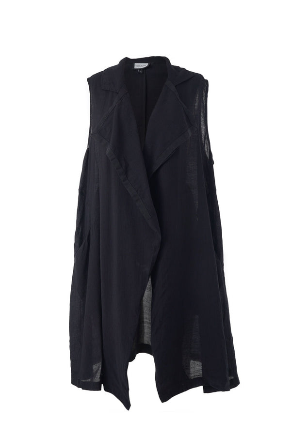 Gozzip Fie waistcoat black